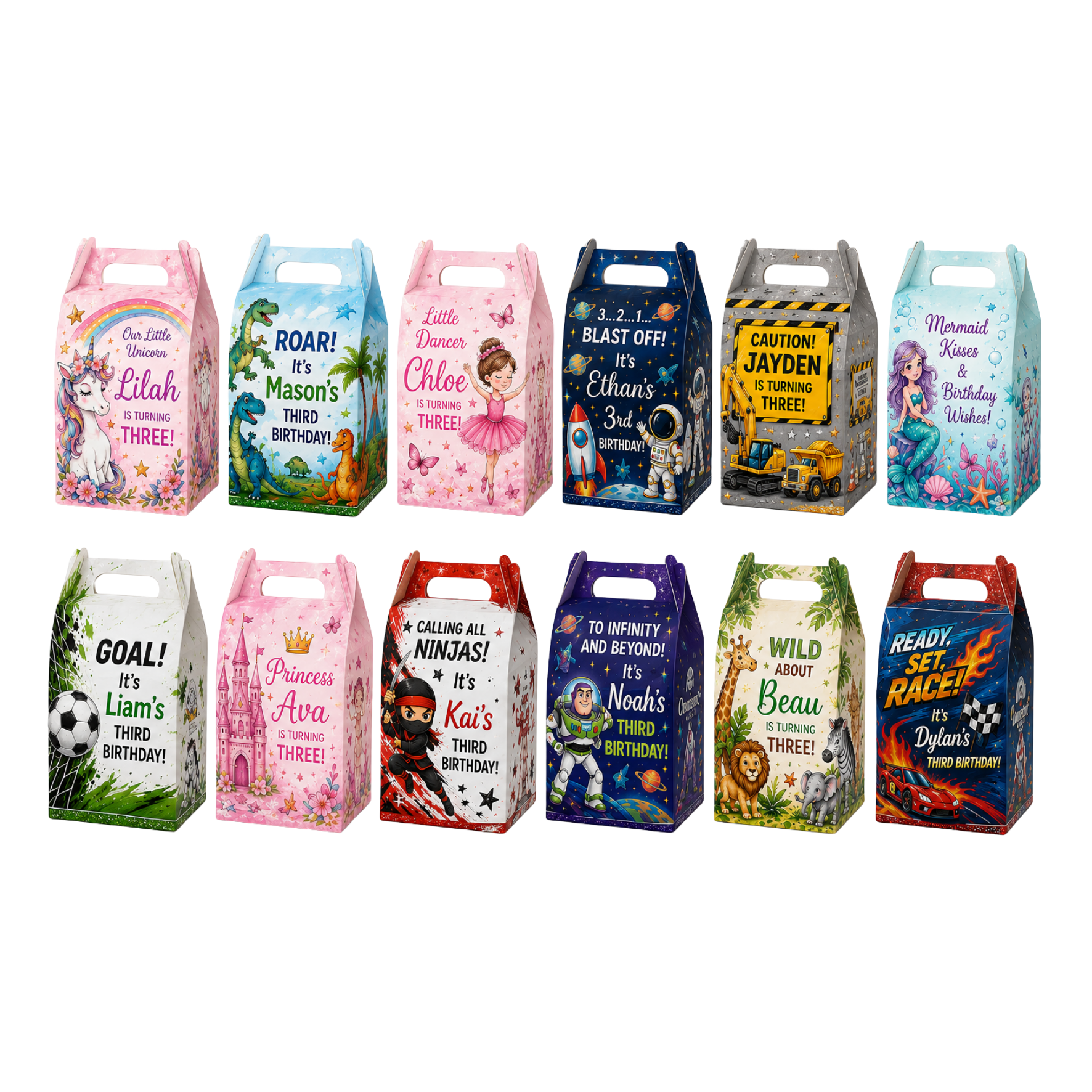Personalised Milk Box