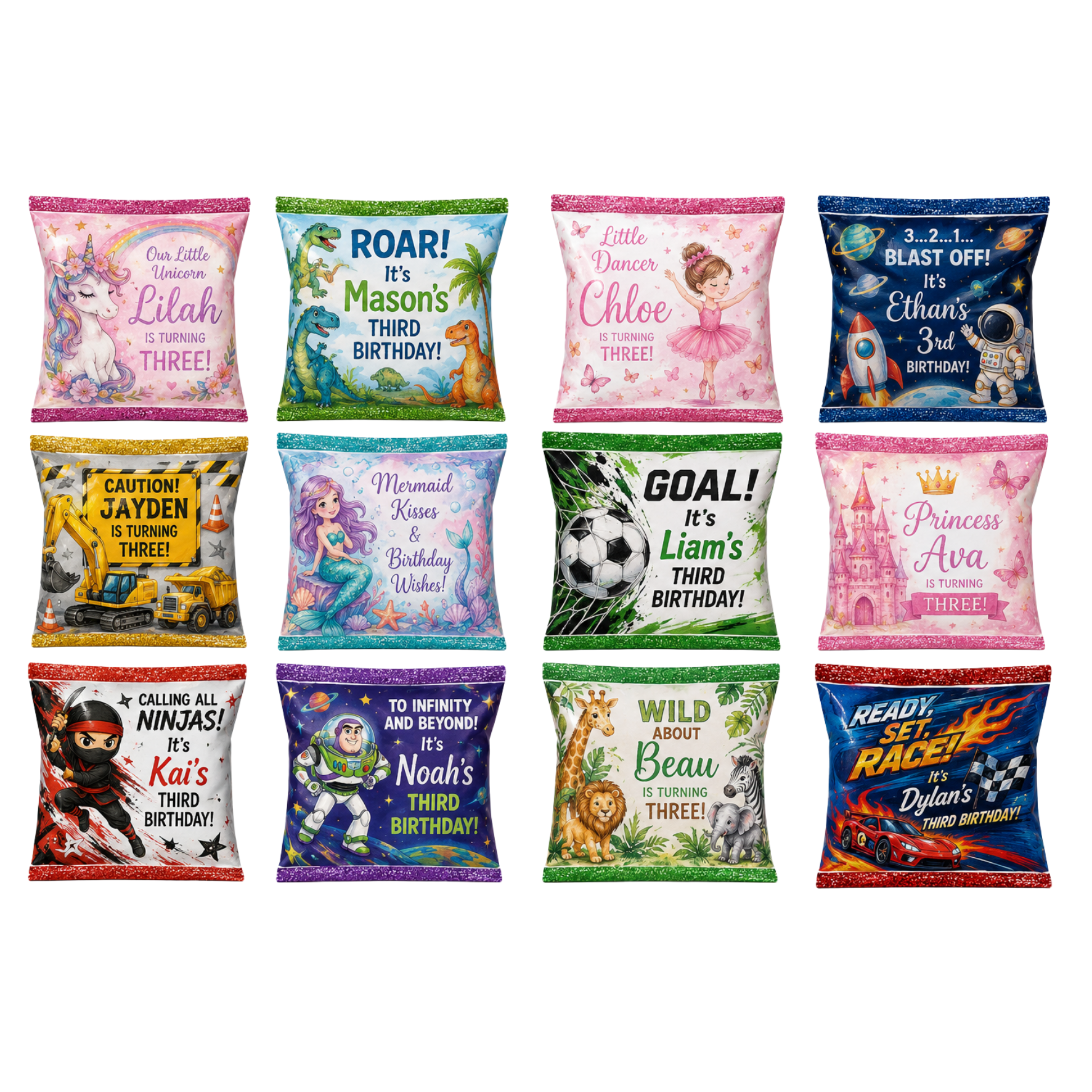 Personalised Party Packet