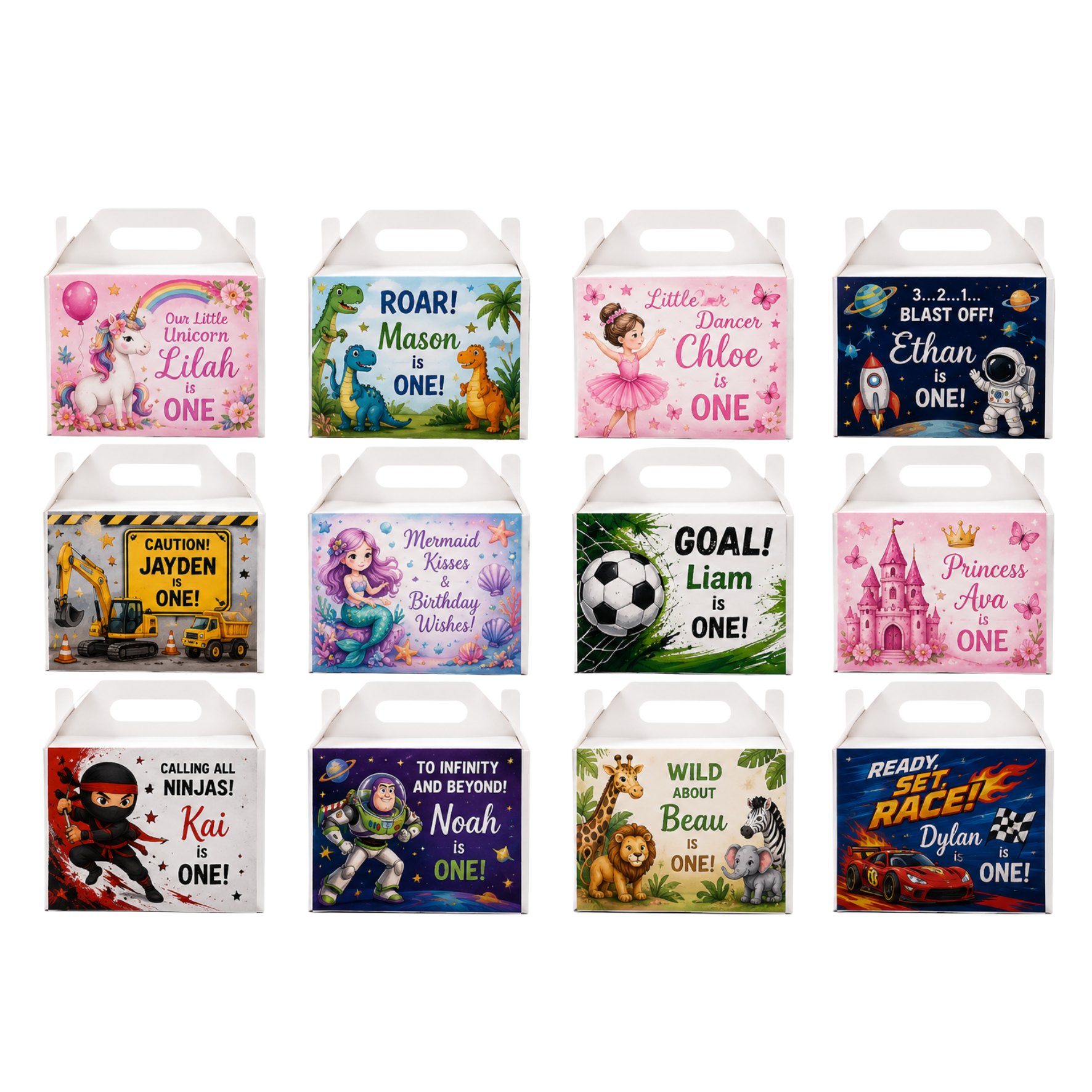 Personalised Party Box / Party Bag