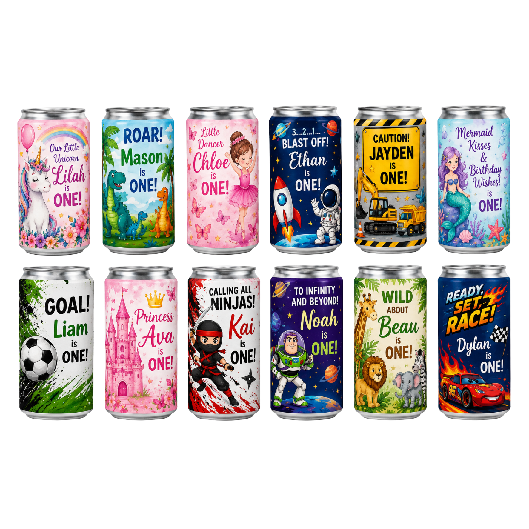 Personalised Party Tin