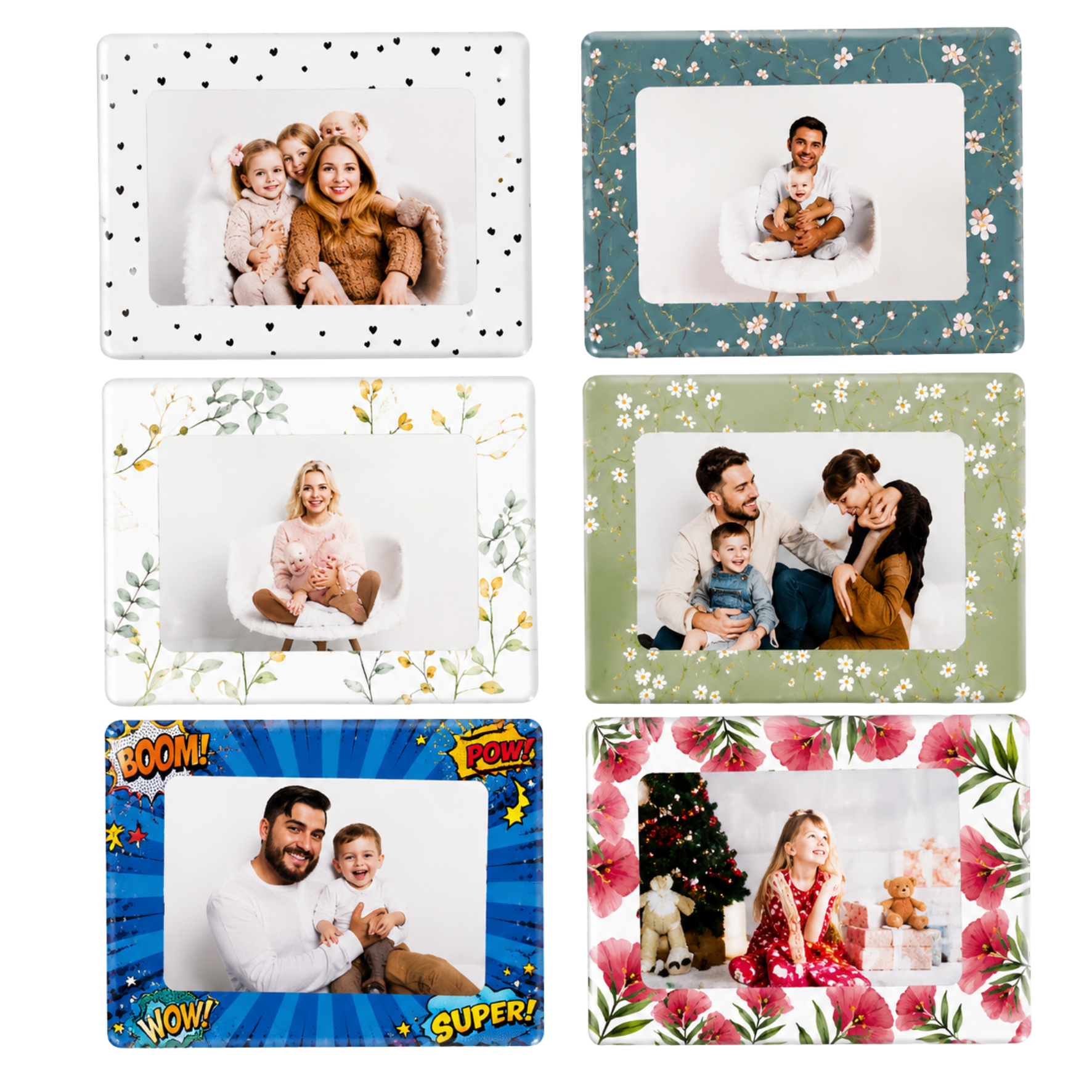 Personalised Themed Photo Magnets single