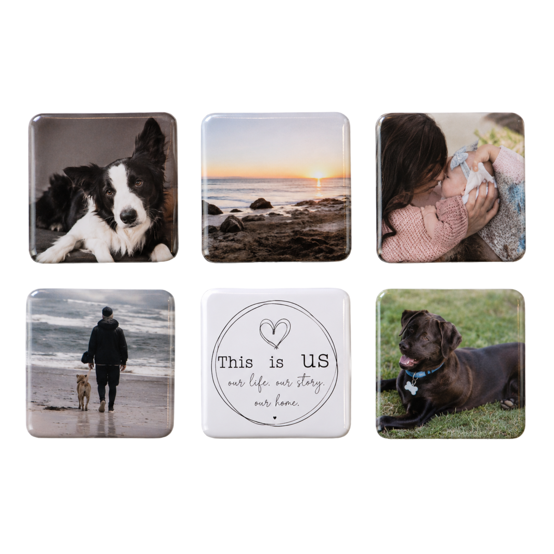 Fridge magnets 6 pack