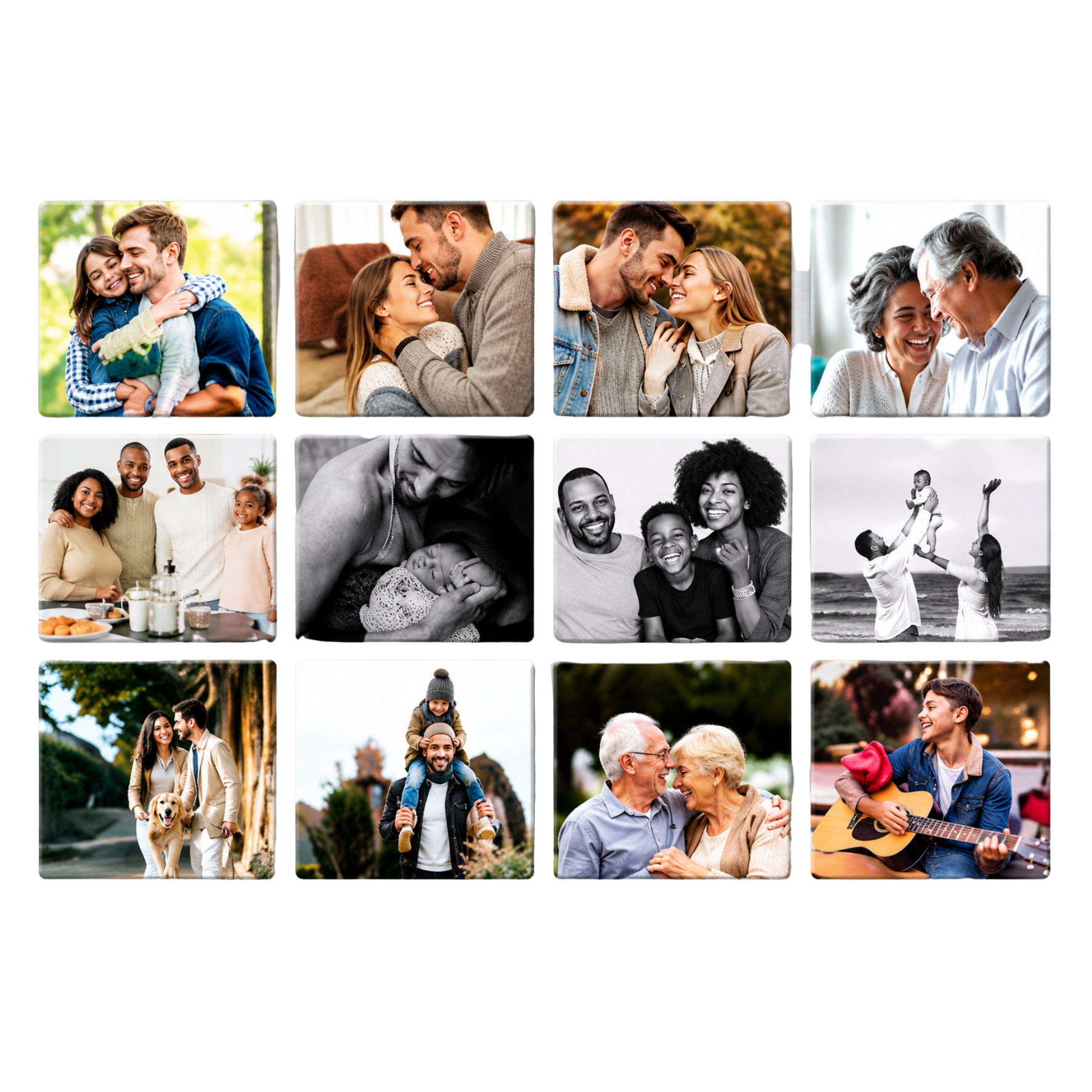 Fridge magnets 12 pack