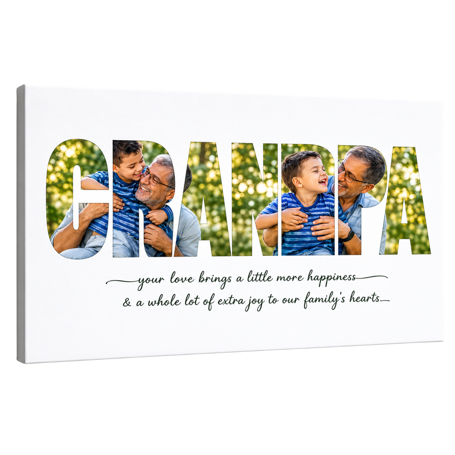 Personalised Canvas Printing A4