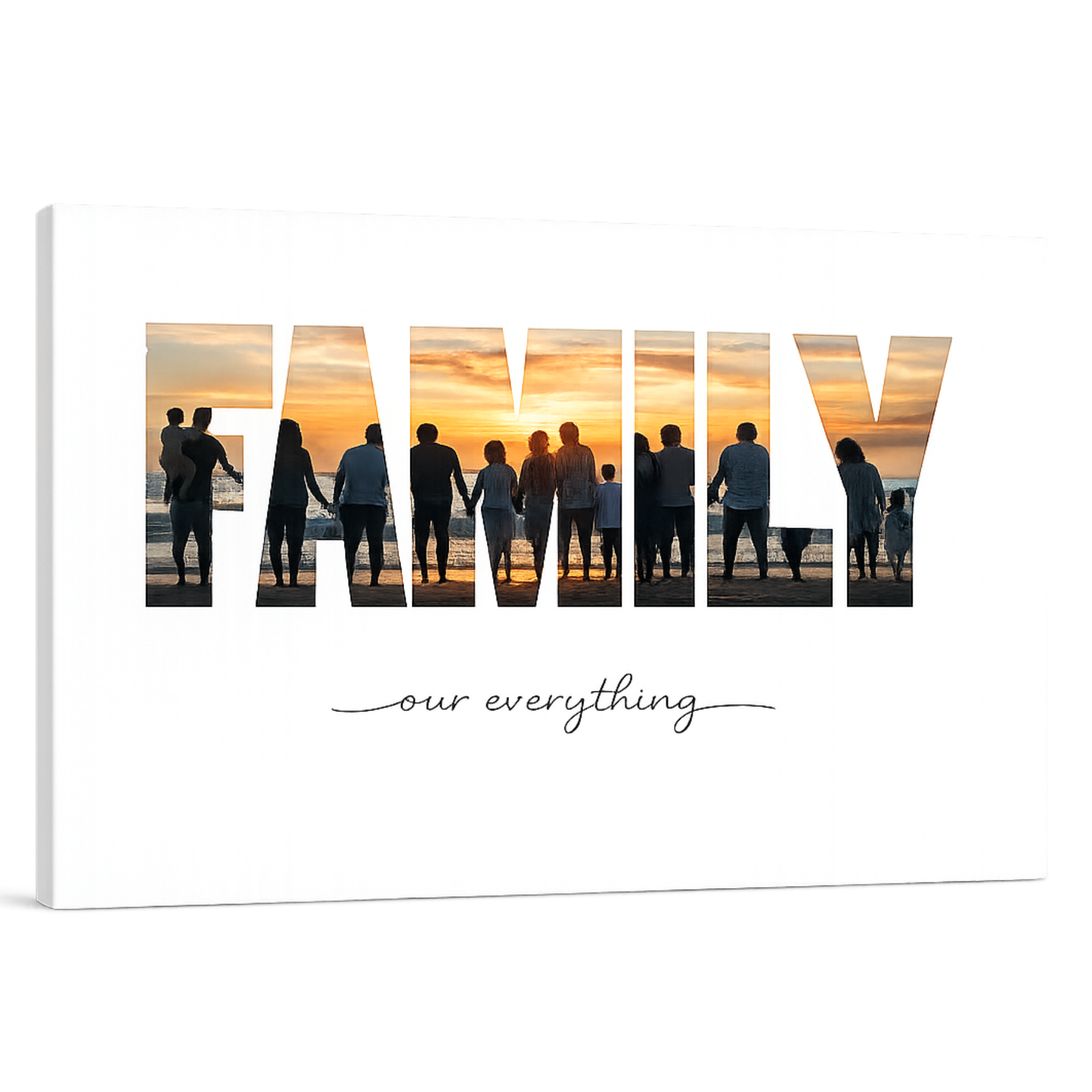 Personalised Canvas Printing A3