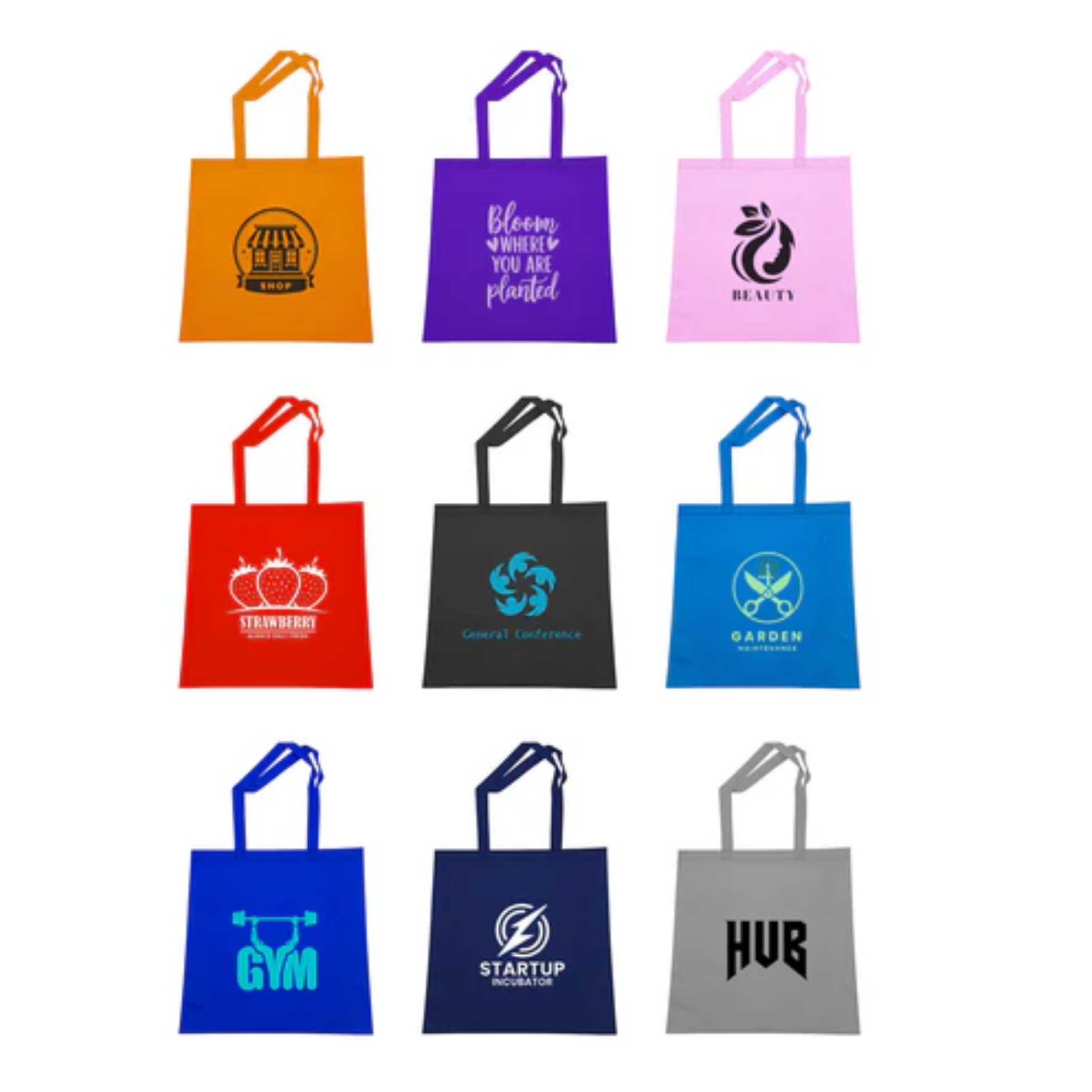 Large Heat Seal Exhibition Tote Bag