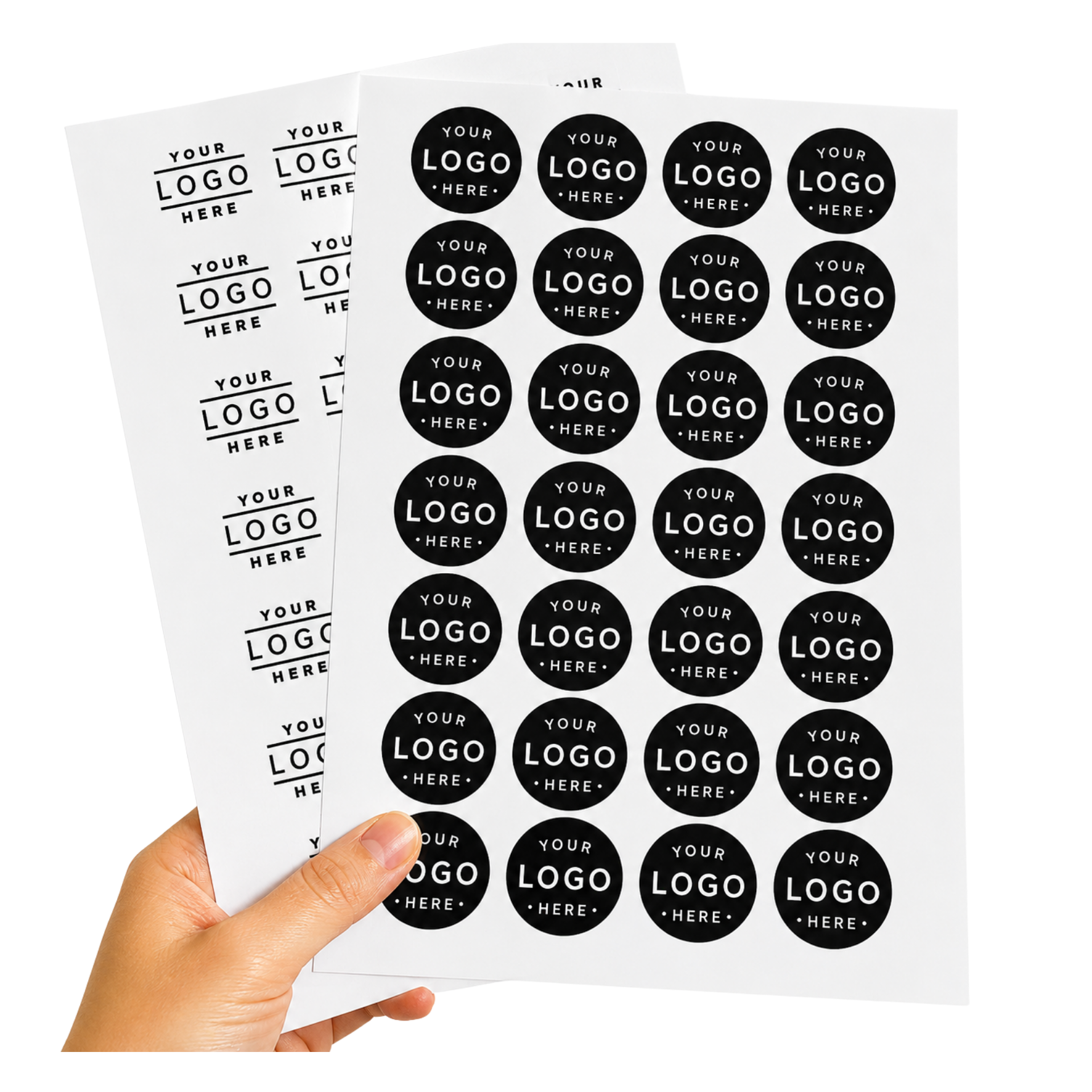 Branded Stickers A4 Sheet